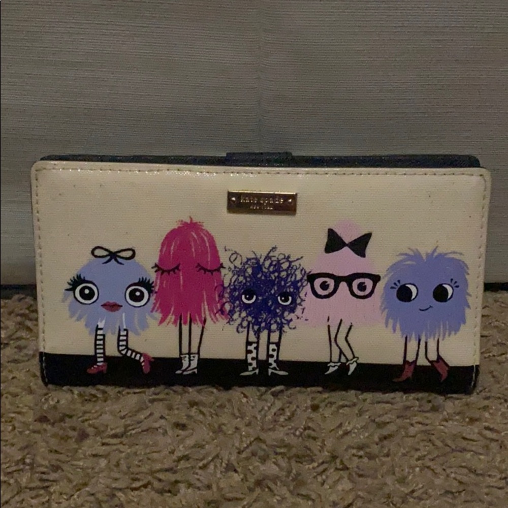 SOLD Monsters Kate Spade Wallet